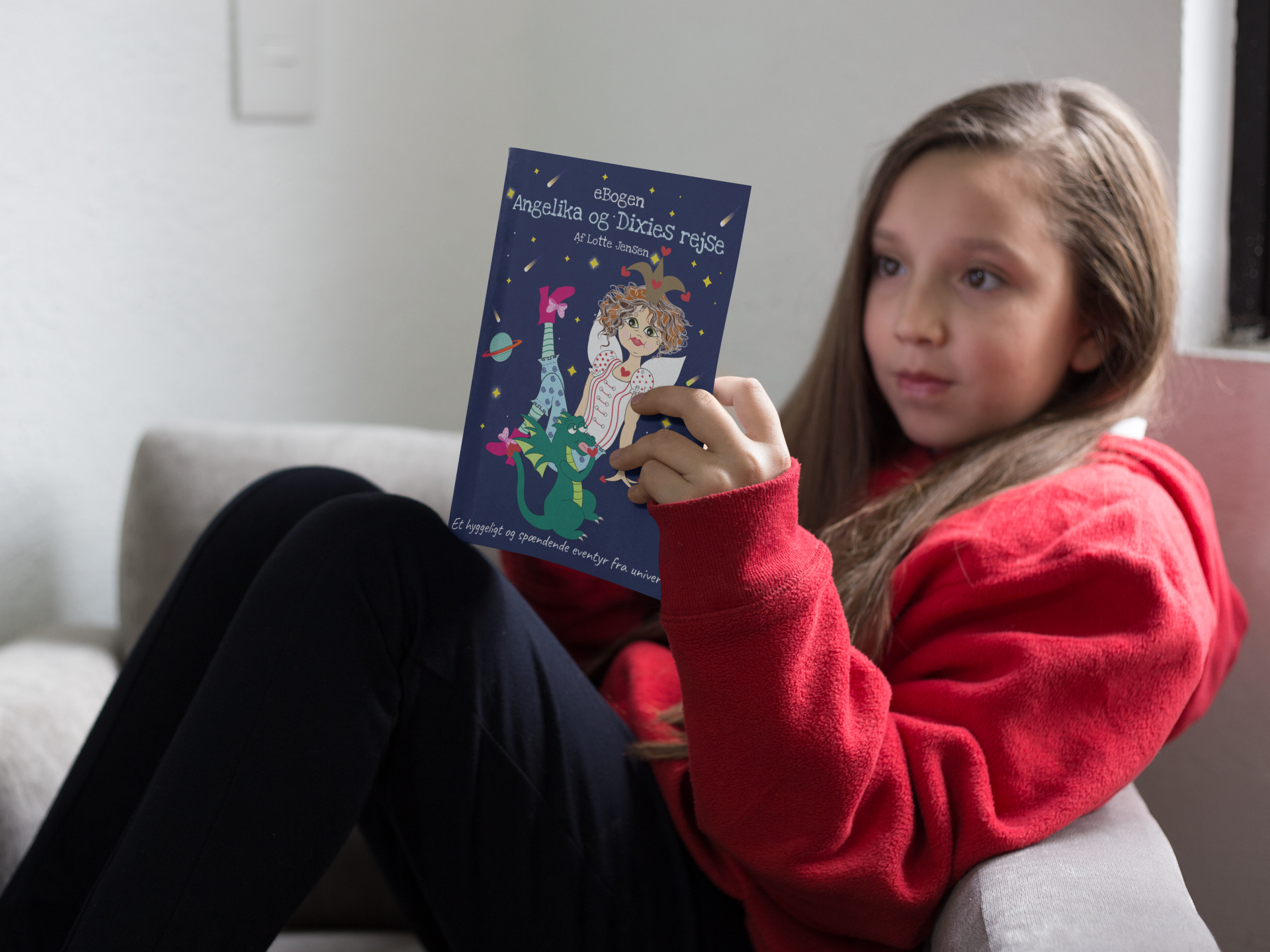 Pige læser Angelika og Dixies rejse
